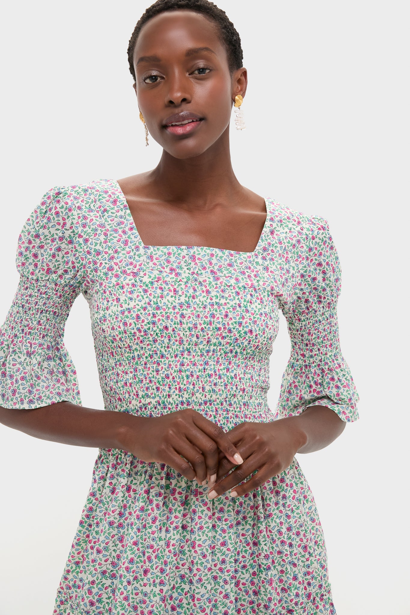 Primrose Print Bea Dress | SZ Blockprints | Tuckernuck