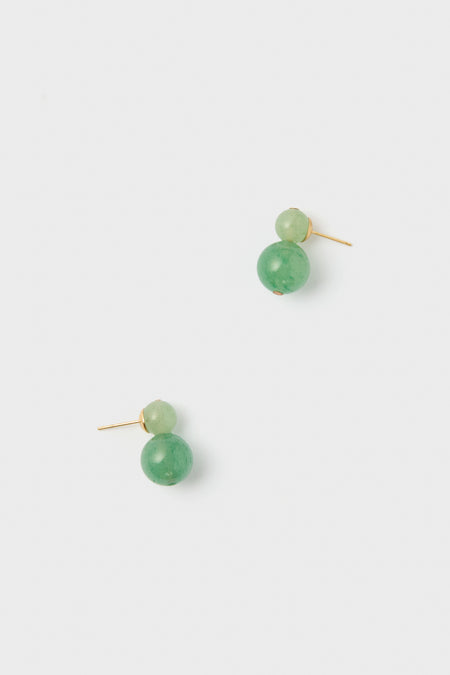 Aventurine Cara Earrings