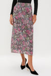 Floral Sequin McKey Maxi Skirt