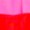A blurred image featuring a pink top half blending seamlessly into a vivid red lower section.