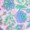 Close-up of a pastel-colored abstract pattern featuring circular and organic shapes in blue, green, and pink hues, evoking a soft watercolor effect.