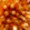Close-up image of a cluster of orange-brown pine cones, highlighting their natural texture and detail.