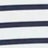 Close-up of a white surface featuring three evenly spaced, minimalist black horizontal stripes.