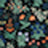 A blurred image featuring various green, orange, and blue shapes, suggesting an abstract or nature-inspired pattern.