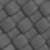 A blurred close-up of a pattern resembling overlapping, square-shaped tiles in shades of gray.