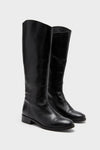 Black Leather Ryder Boots