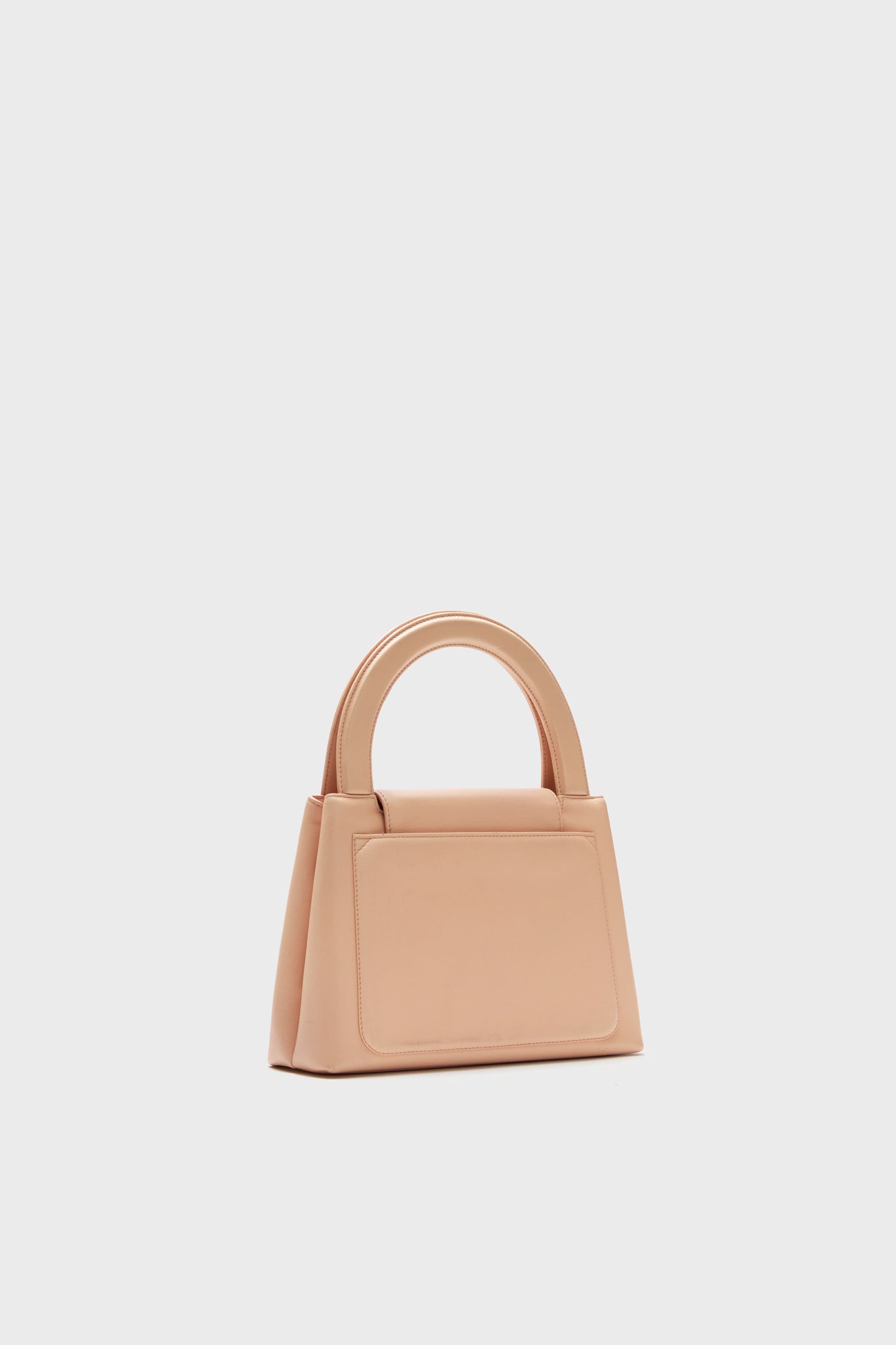 CHANEL Beige Coco Kelly Leather Handbag