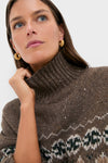 Oak Moss Fairisle Cecie Sweater