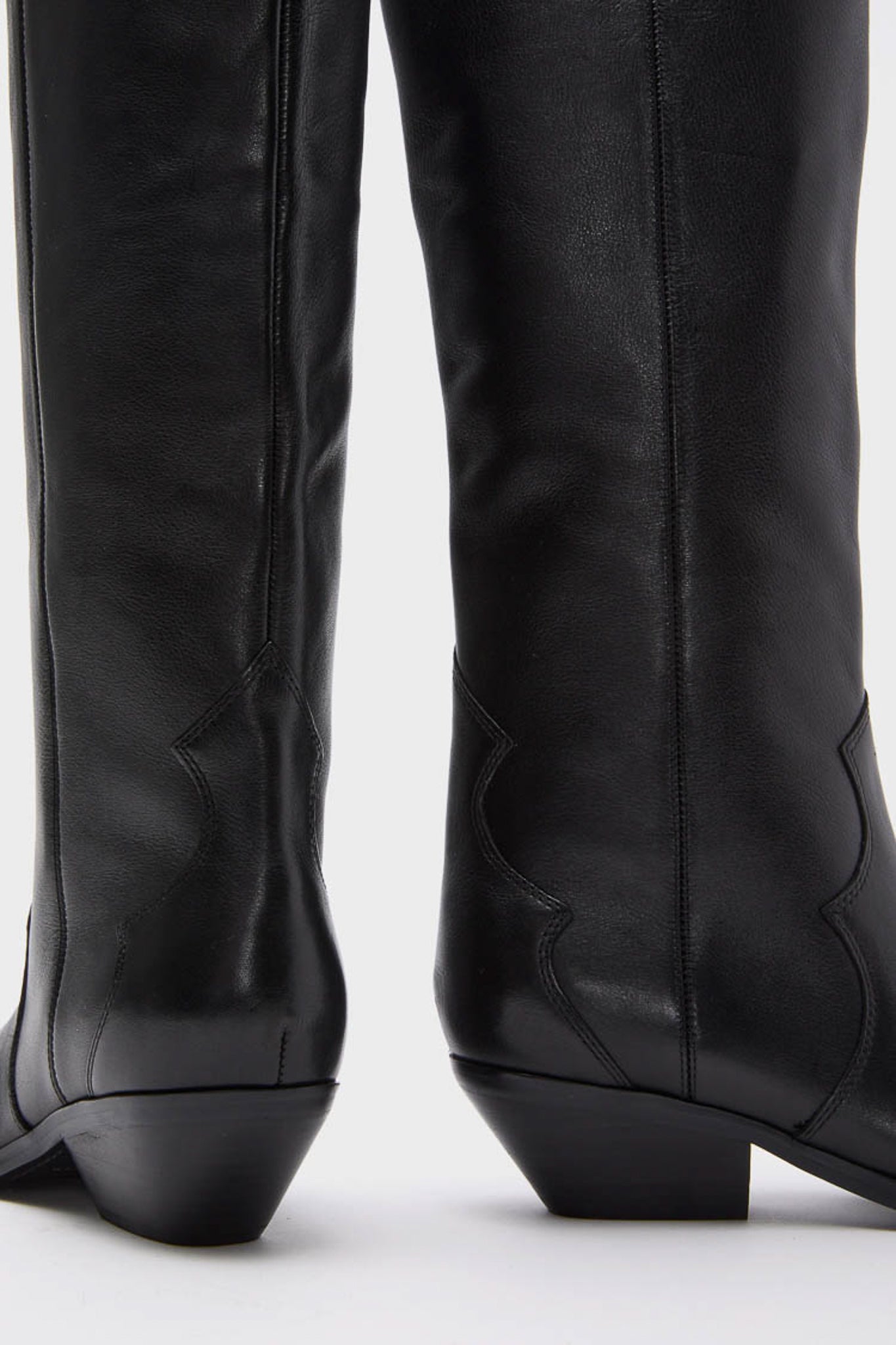 Black Leather Ander Boots