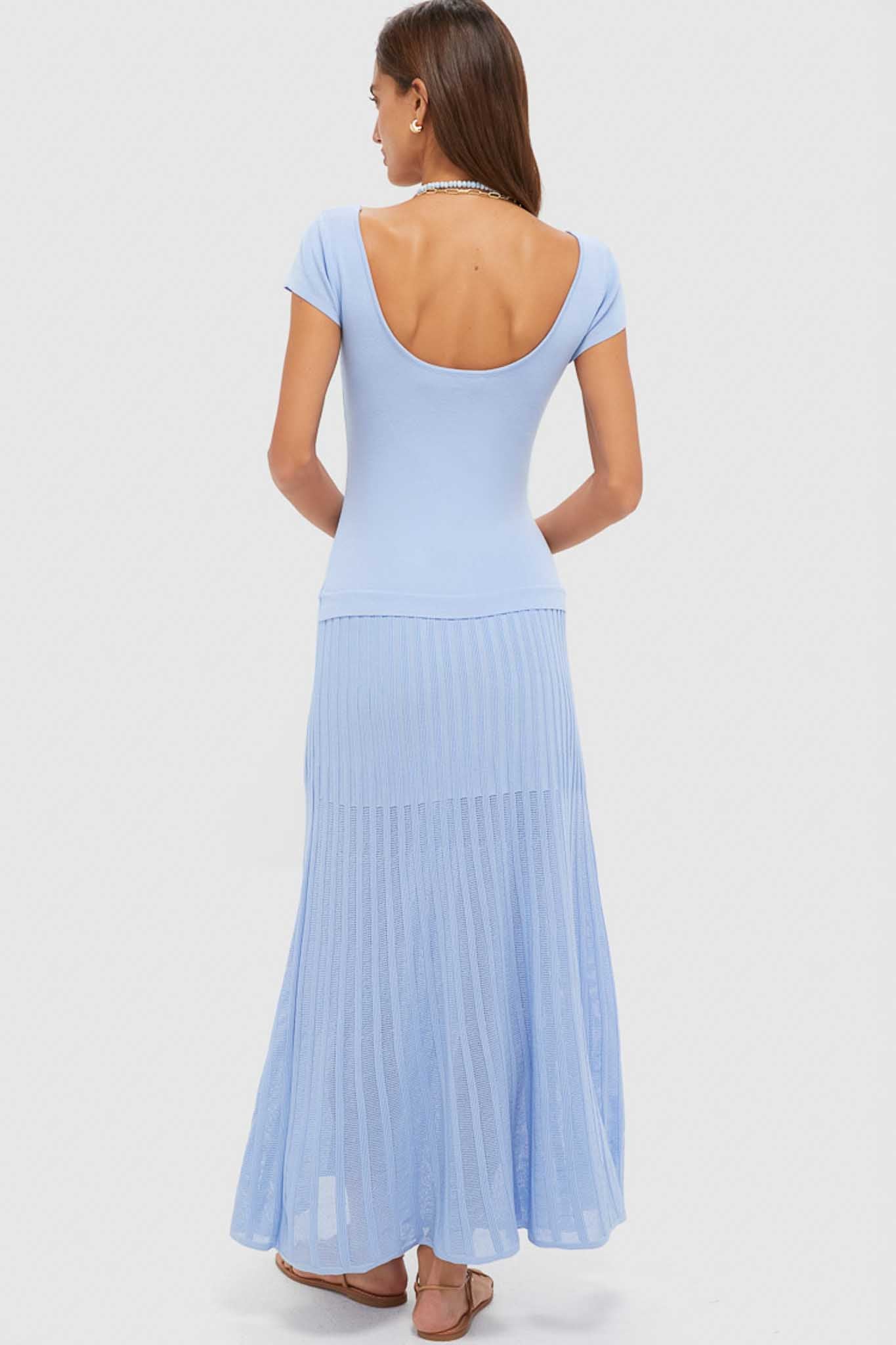 bridget textured maxi dress Open Water Bridget Maxi Dress