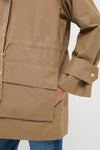 Military Brown Fallyn Showerproof Jacket