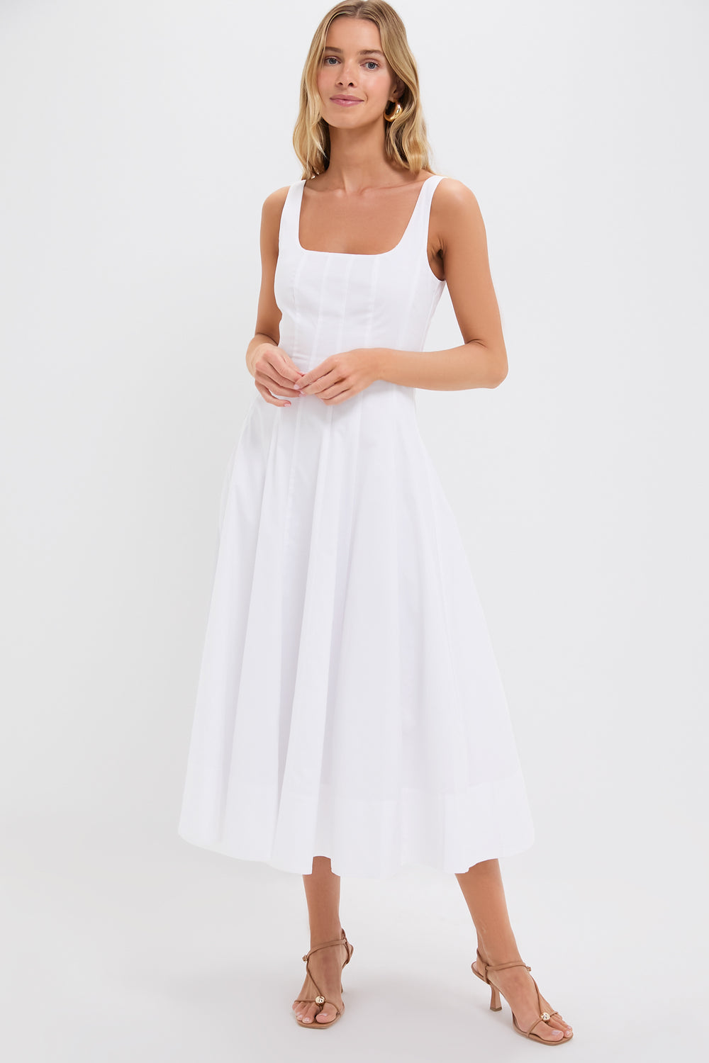 tall halter neck dress Elyna Slinky Halter Maxi Dress / Navy | MESHKI main image 0