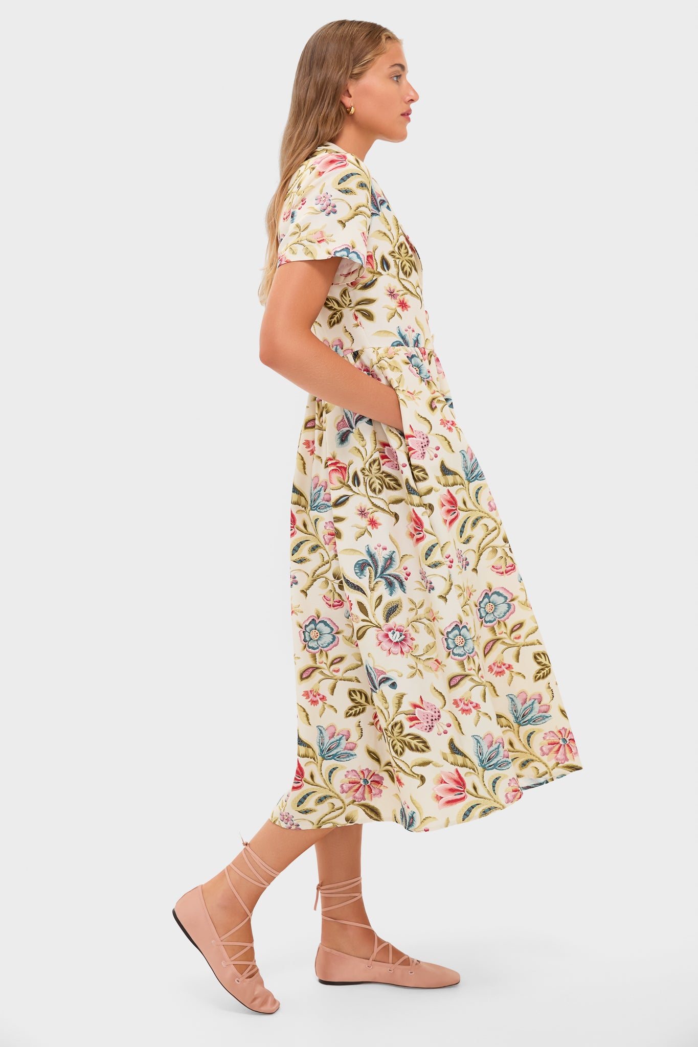 Dianthus Floral Adelaide Dress