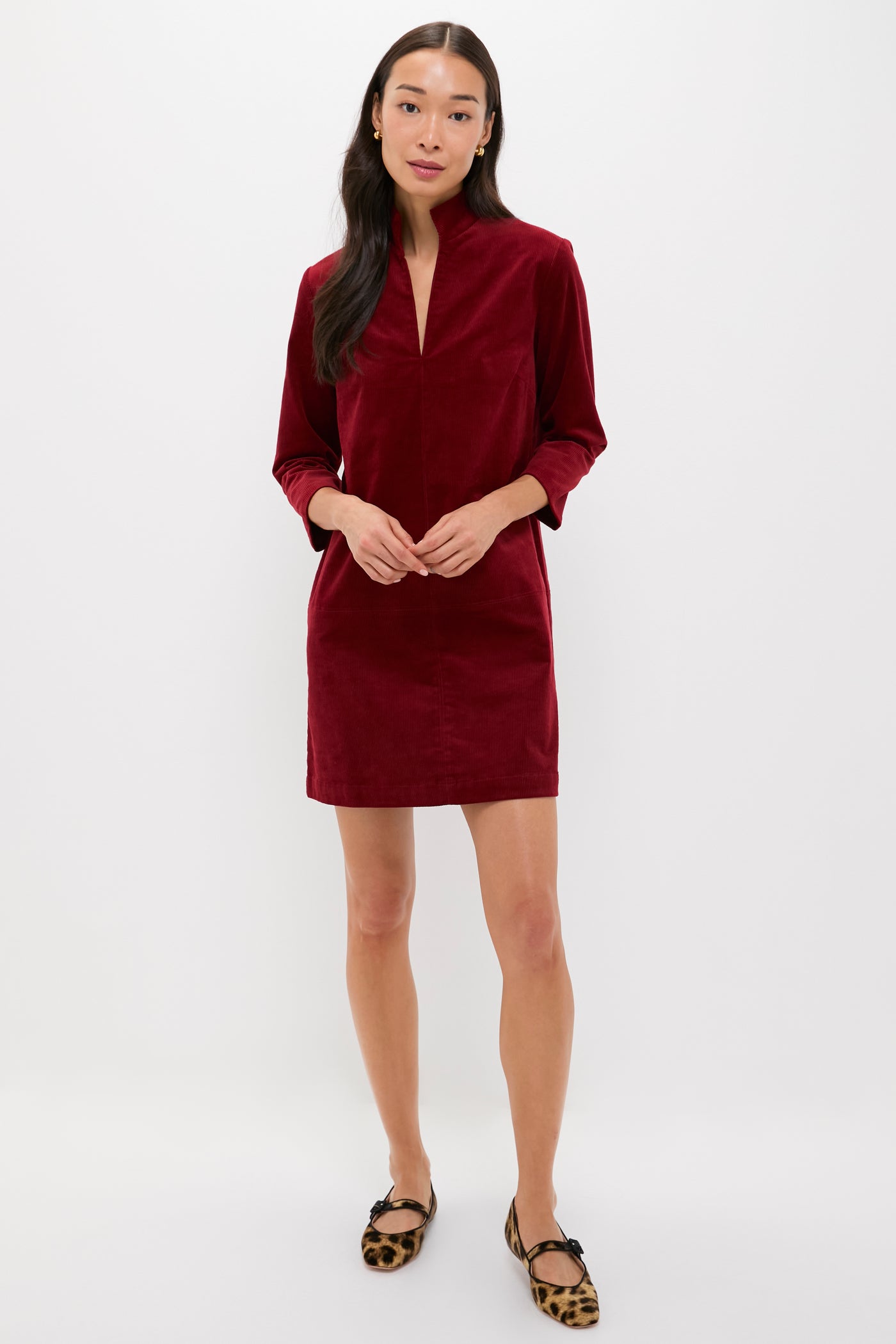 Merlot Corduroy Clifton Dress | Tuckernuck Merlot Corduroy Clifton Dress | Tuckernuck