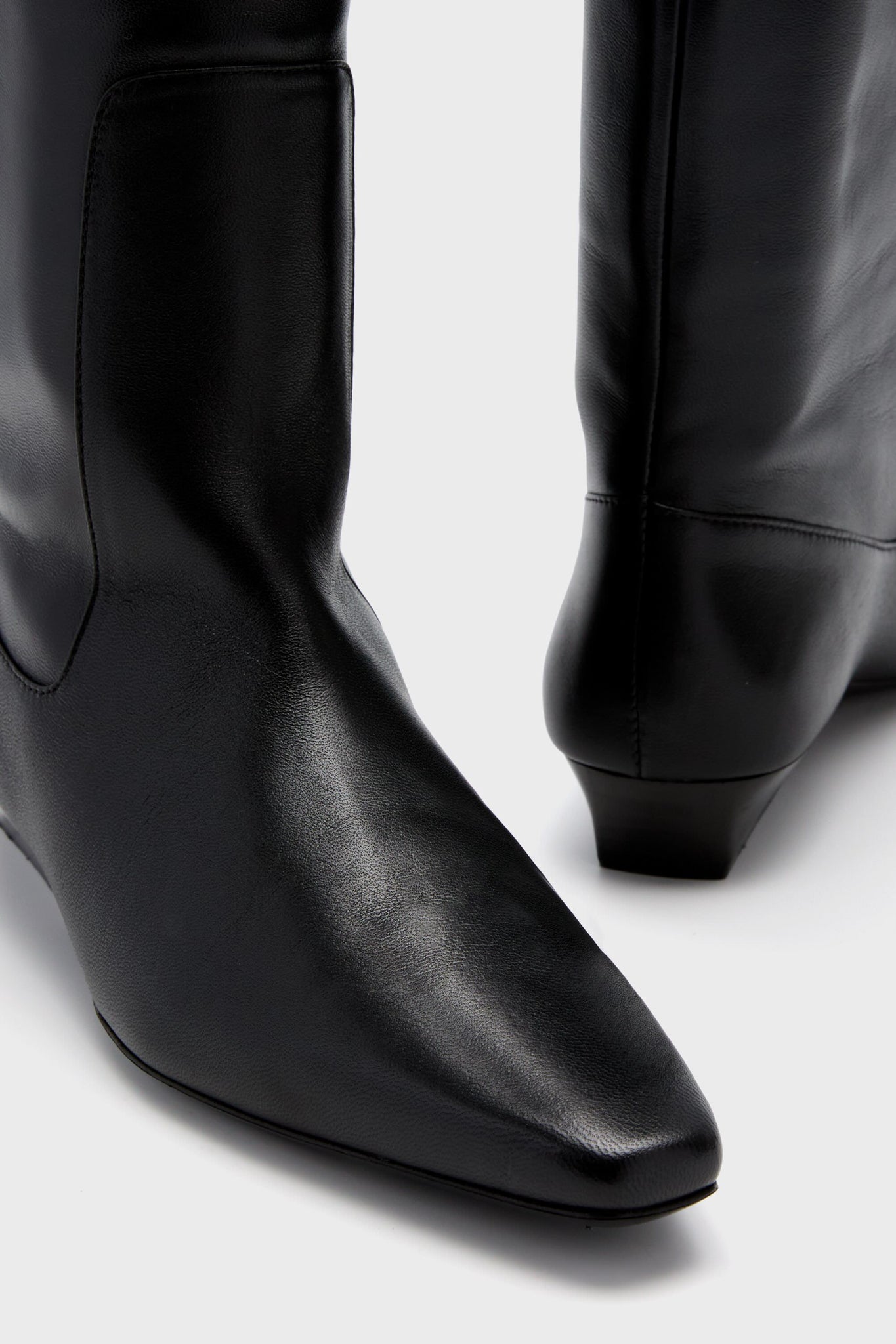 Black Wally Flat Boot | STAUD Black Wally Flat Boot | STAUD
