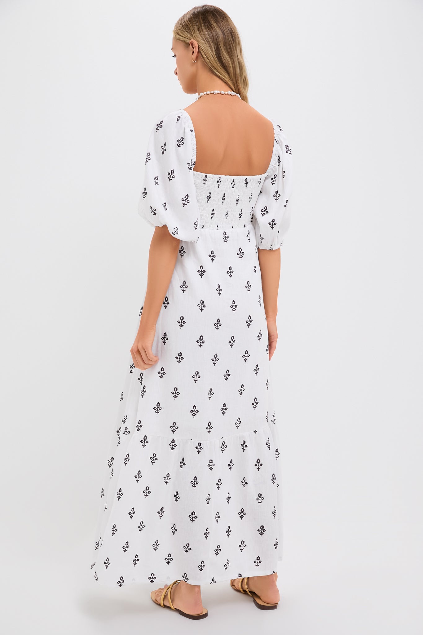 Exclusive Daughters Blackberry Wine Santiago 3 Maxi Dress