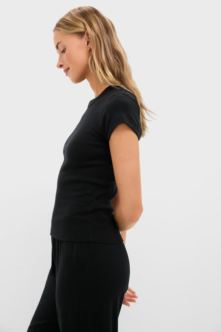 Black Nando Slim Fit Tee