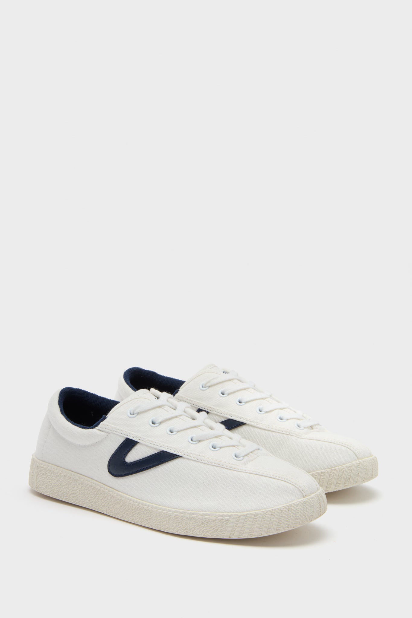 Women's Navy Nylite Canvas Sneakers