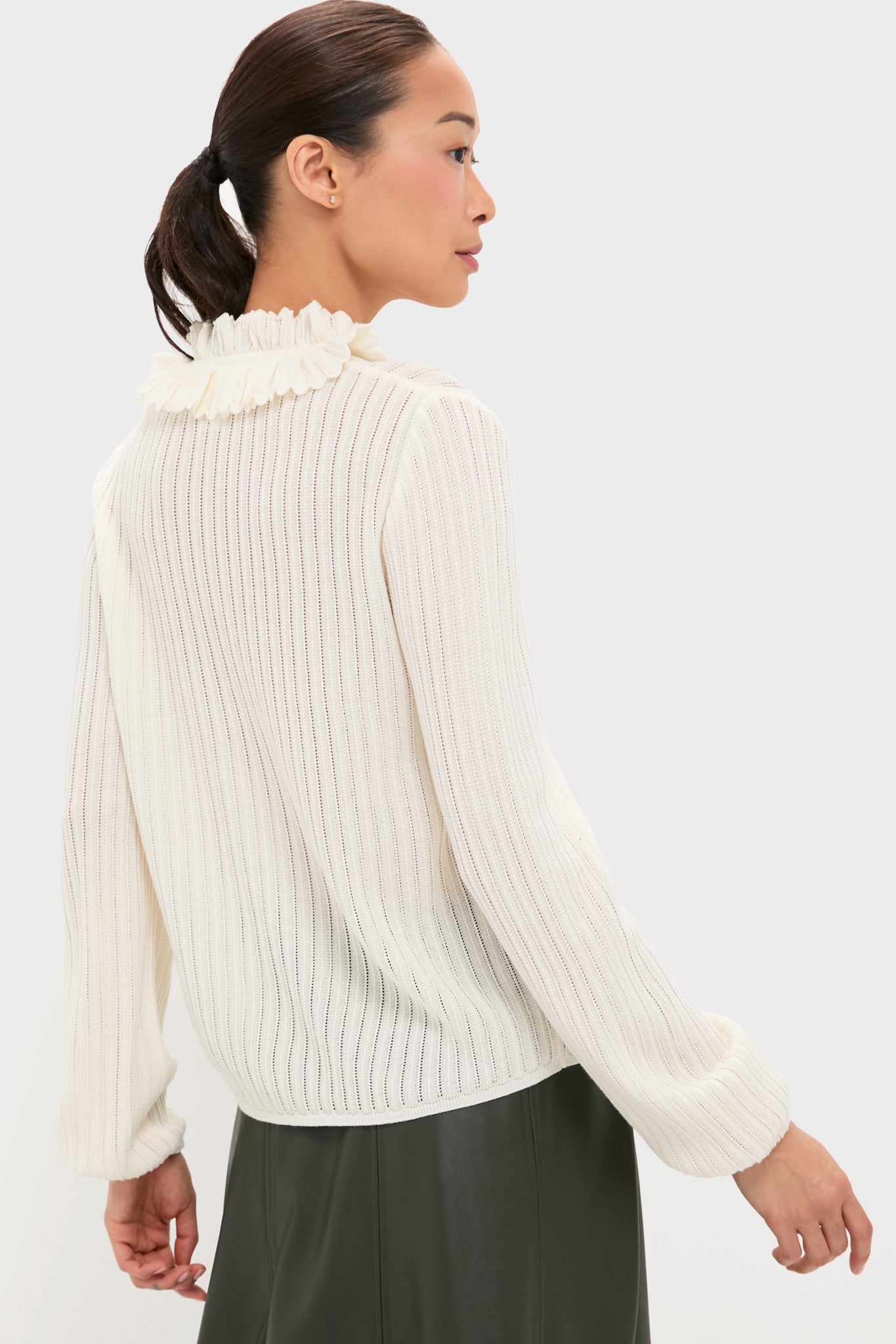 Natural Longchamp Top