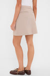 Khaki Chino Corbett Skirt