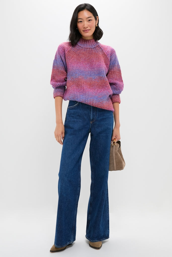 Purple Ombre Luca Sweater