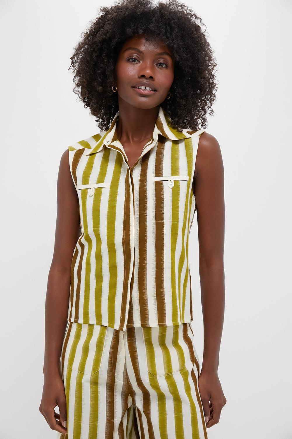 Kiwi Stripes Ylenia Top