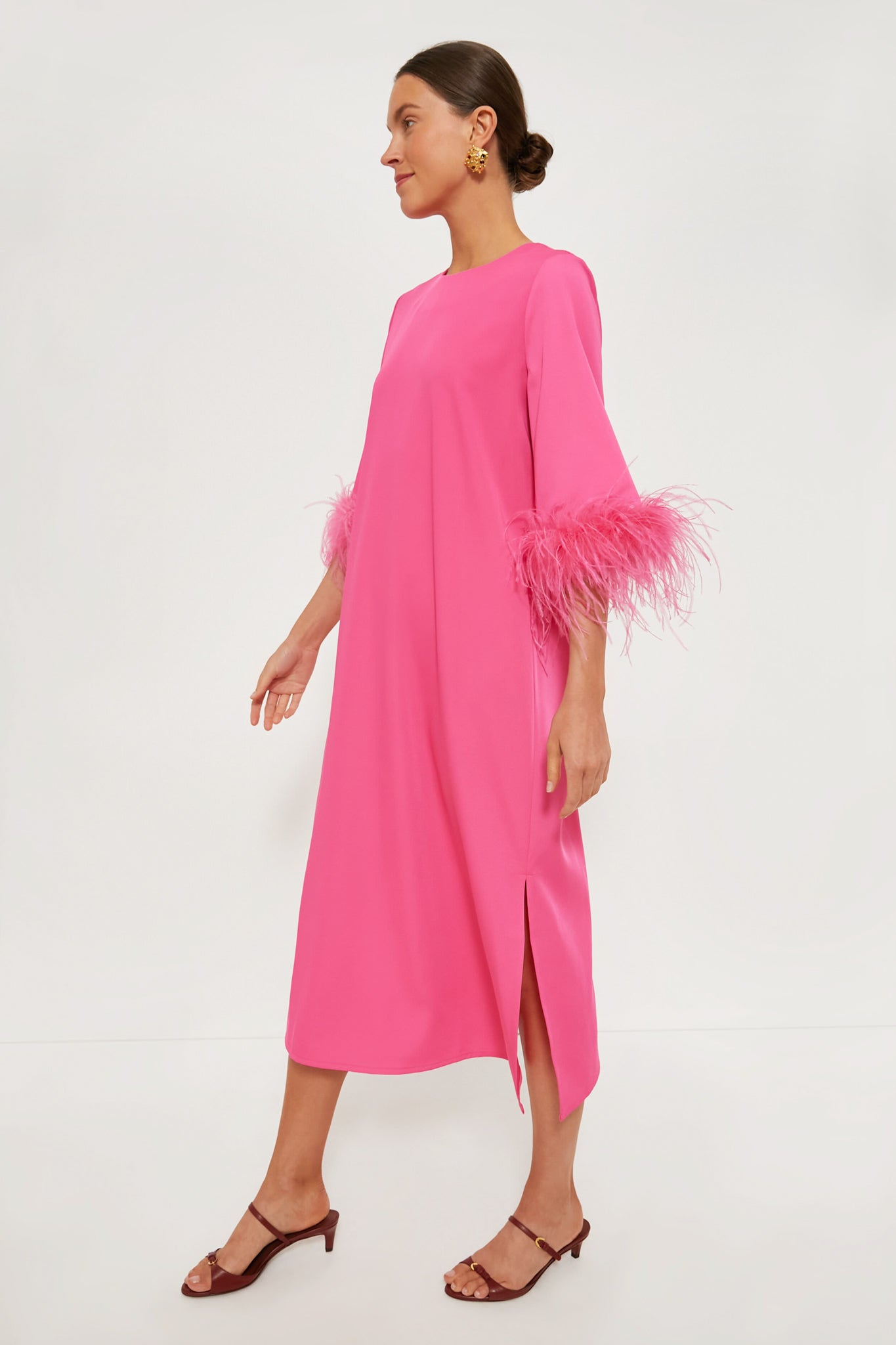 Hot Pink Feather Jamie Dress | Tuckernuck Hot Pink Feather Jamie Dress | Tuckernuck