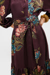 Winetasting Dianthus Jacquard Lyles Dress