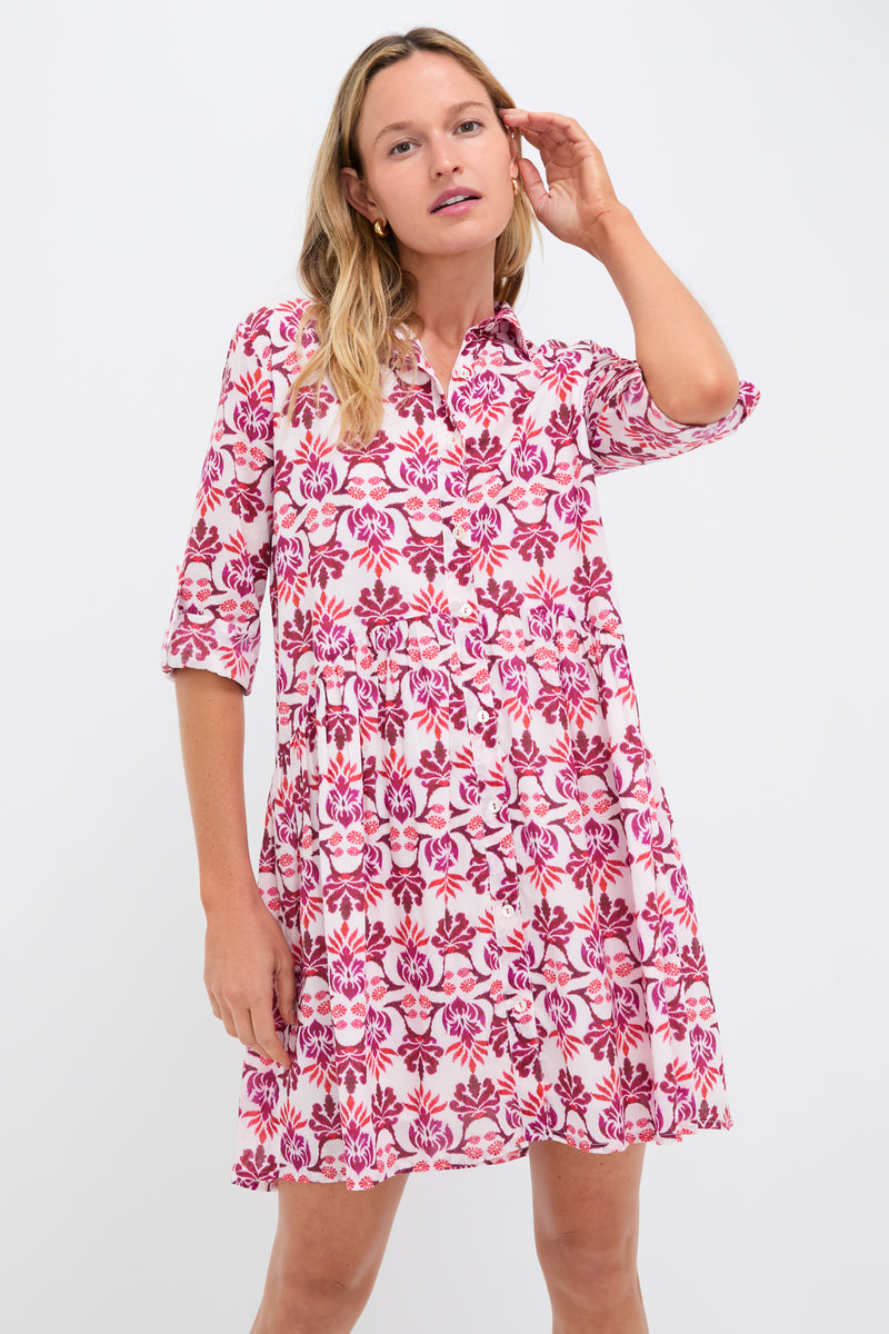 Pink Teresinia Deauville Short Dress