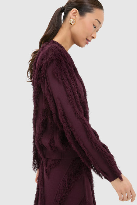 Mahogany Aubree Long Sleeve Knit Pullover