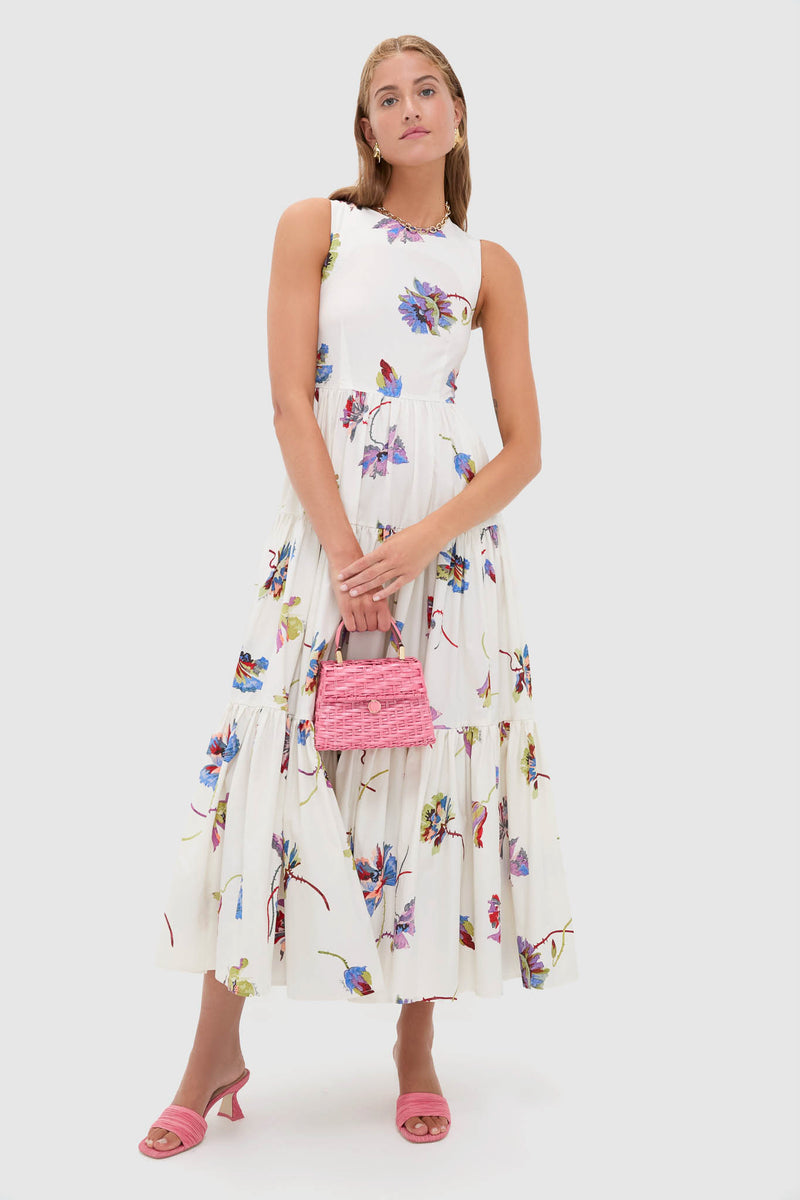 Infiorata Sleeveless Big Dress