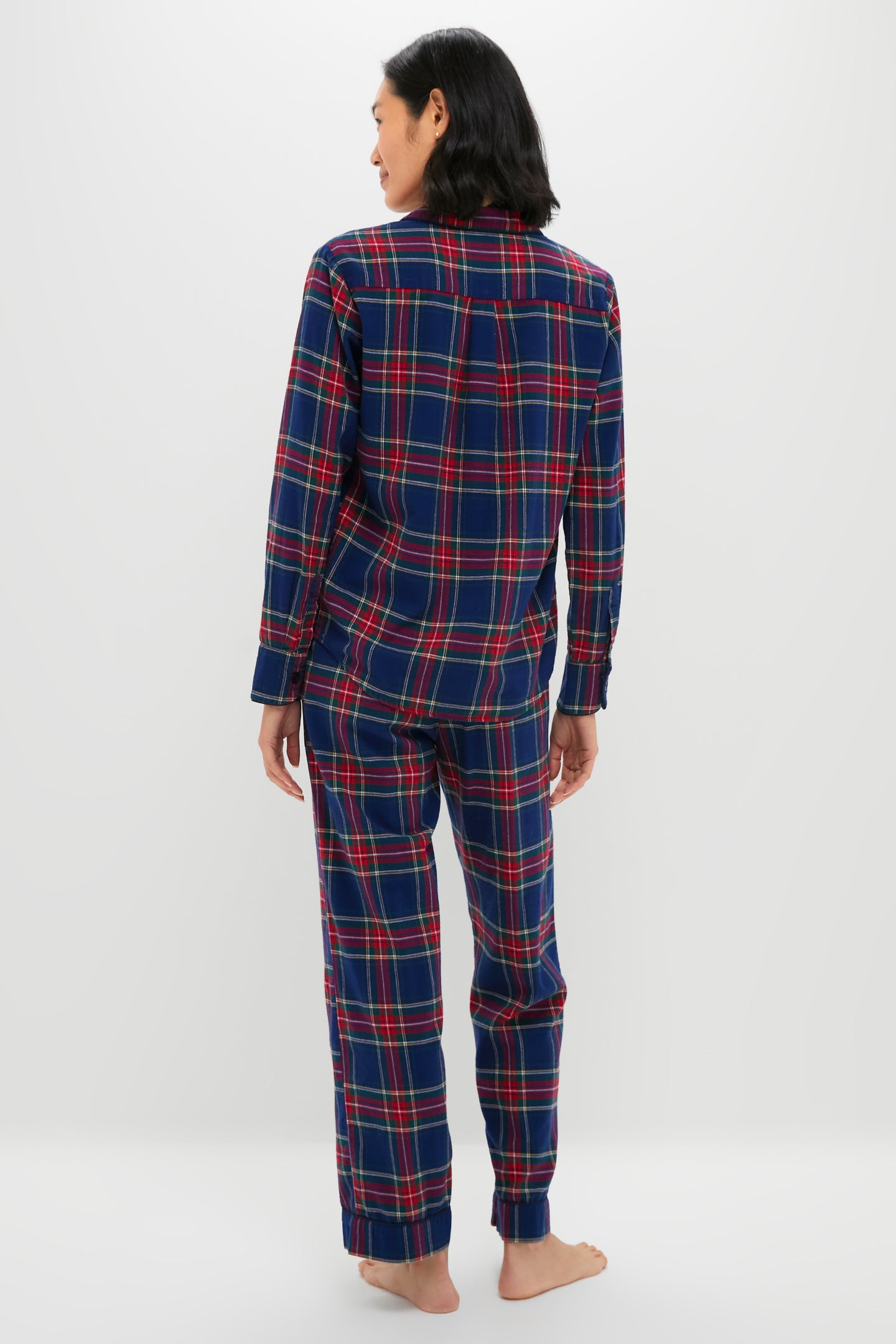 Womens Windsor Tartan Pajama Set