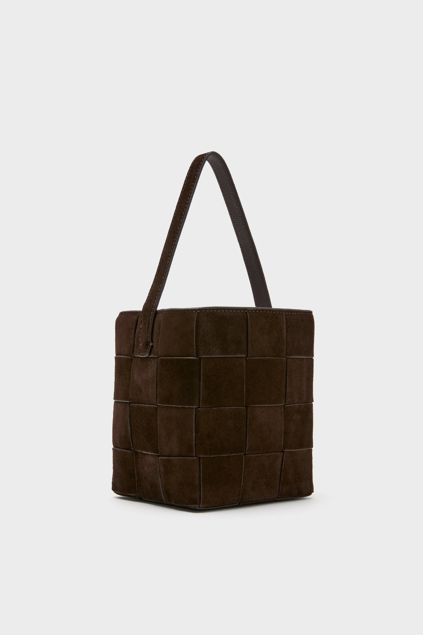 Woven Tmoro Suede Laith Top Handle Bag | Loeffler Randall