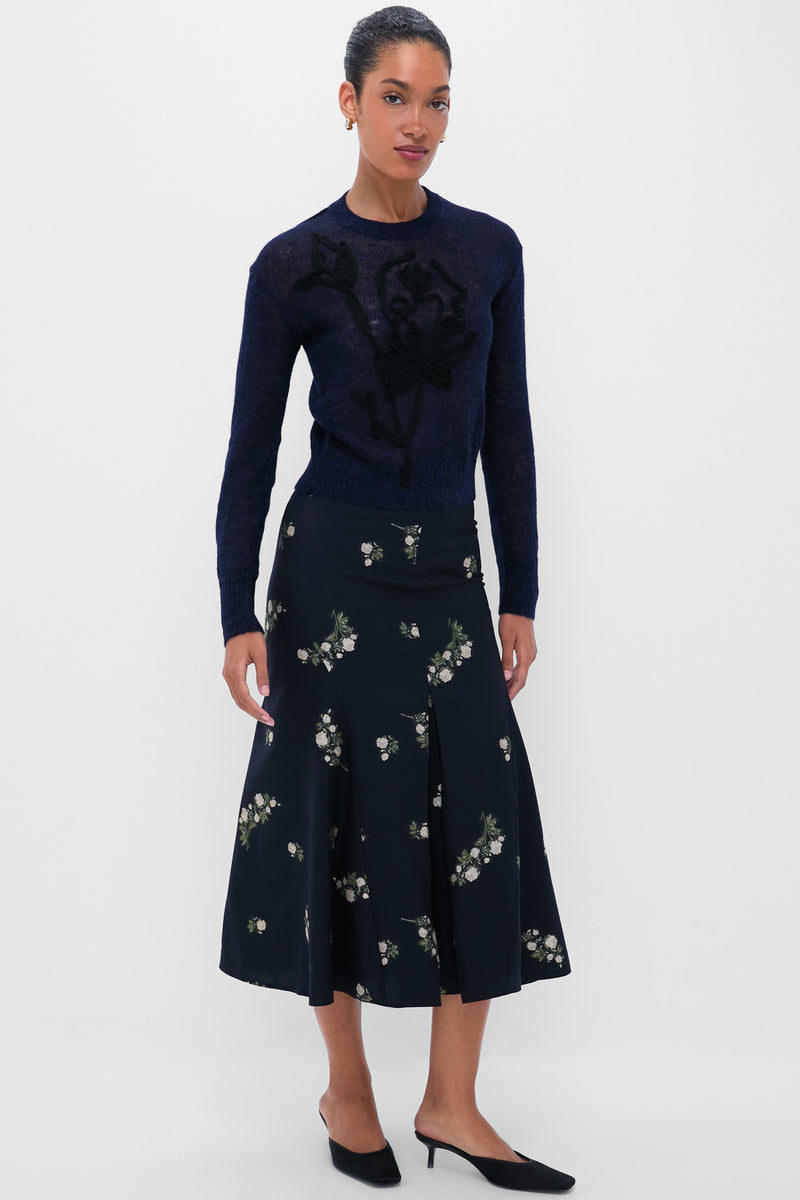 Navy Crew Neck Jumper