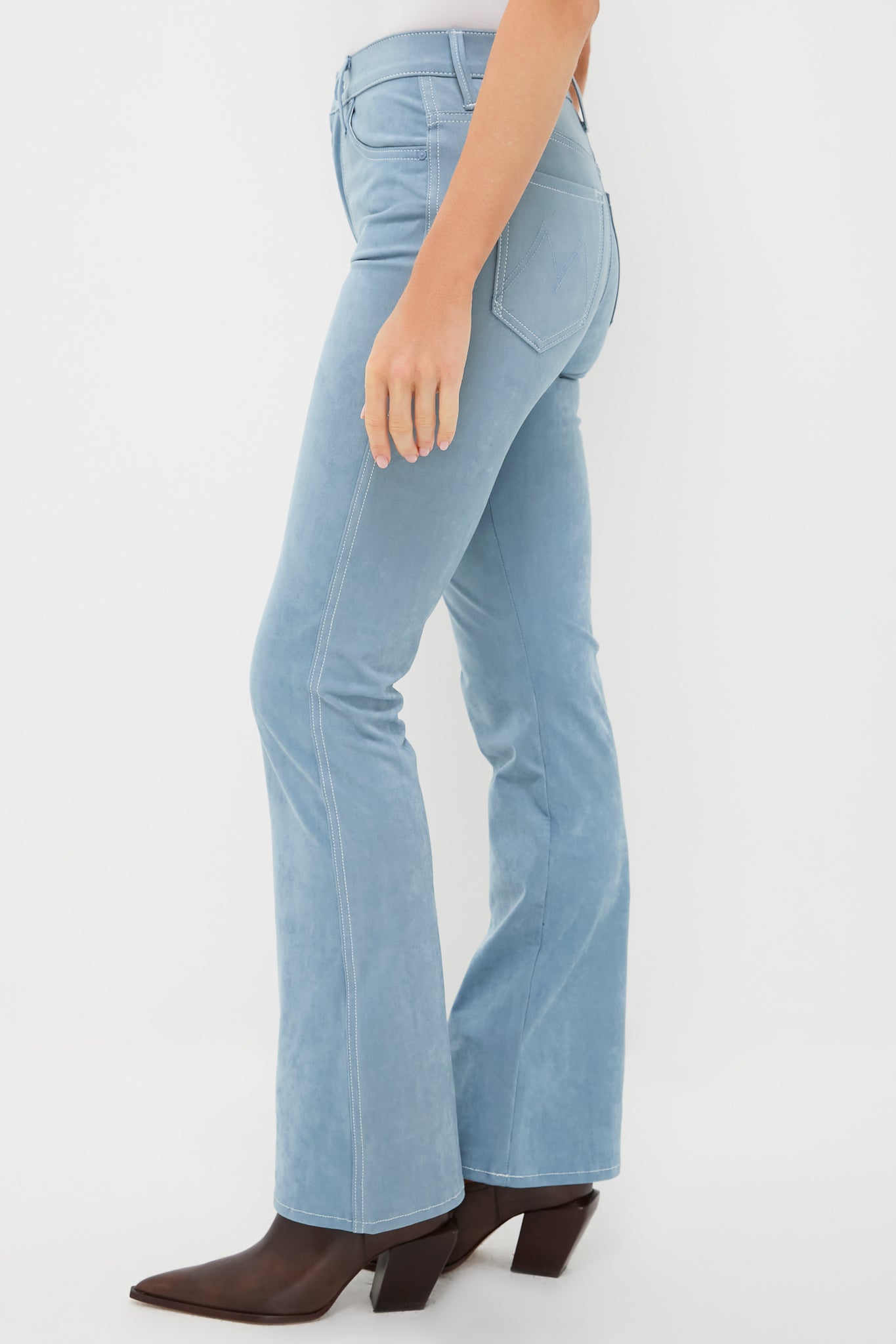 Blue Hoo Faux Suede The Desperado