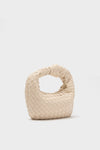 Oatmilk Woven Tracy Bag