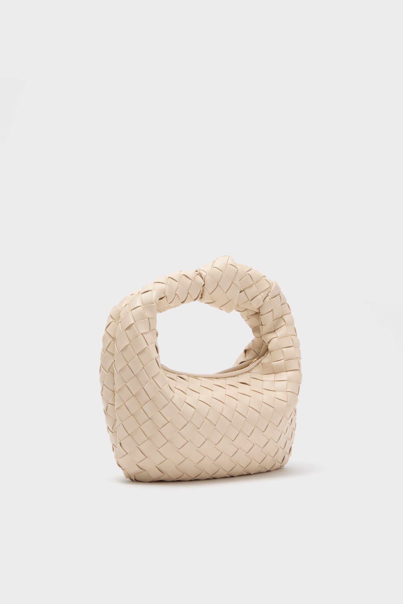 Oatmilk Woven Tracy Bag