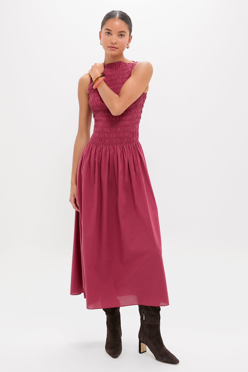 Rhubarb Margot Midi Dress