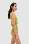 Moss and Ivory Flora One Piece