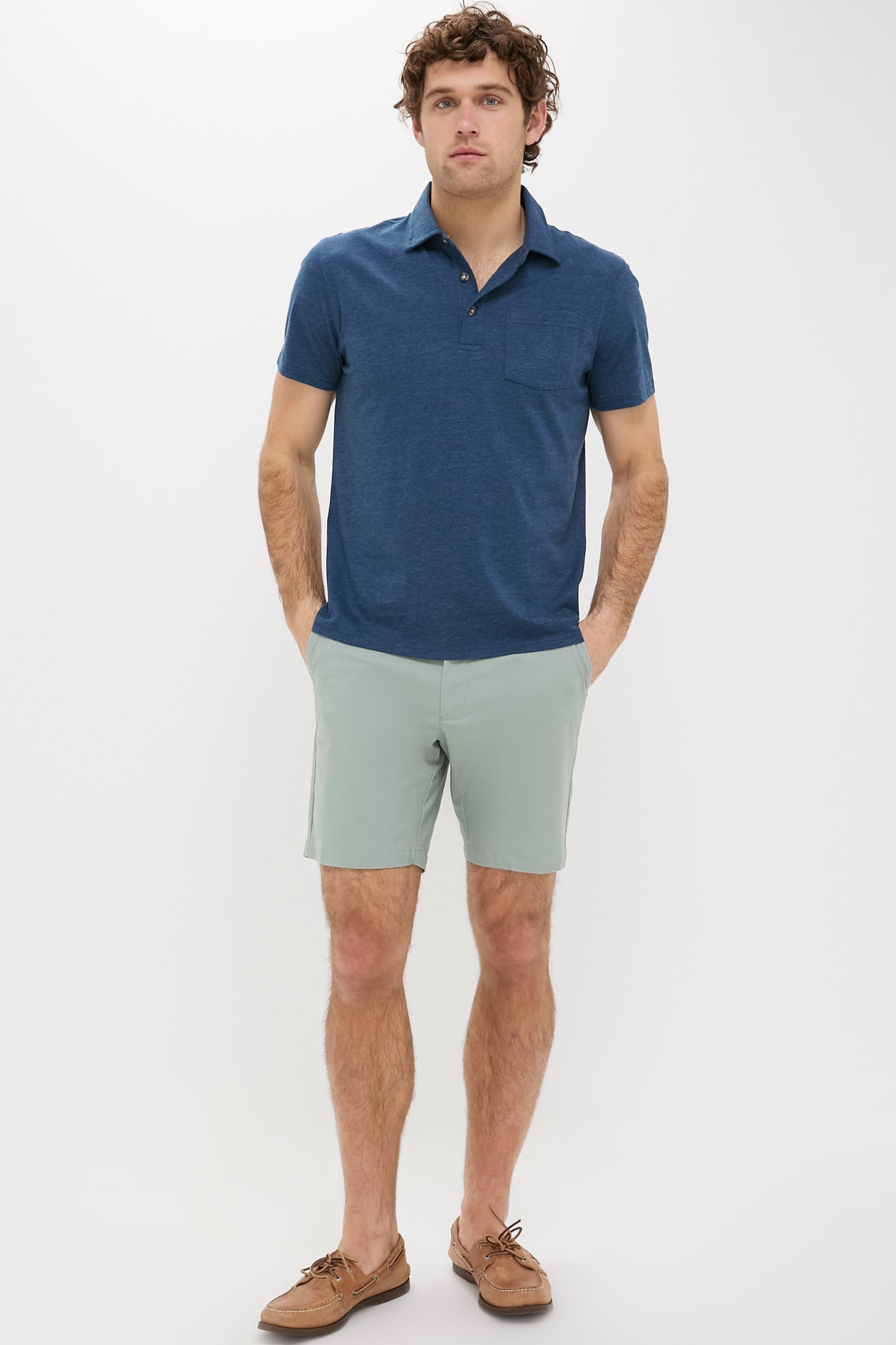 Dark Denim Atlantic Polo