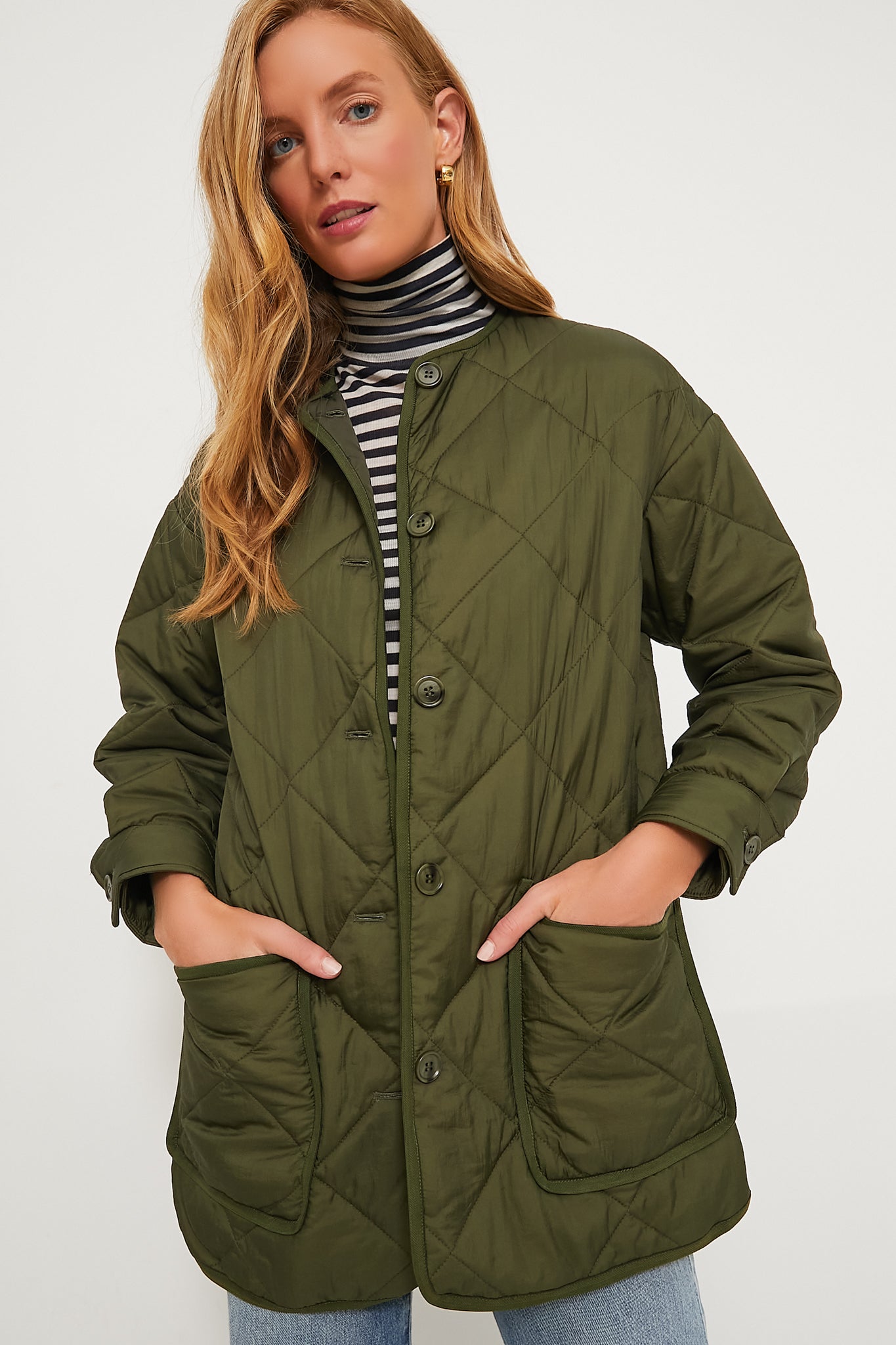 Barbour Bickland Scotts Barbour Jacket Outerwear Womens Green
