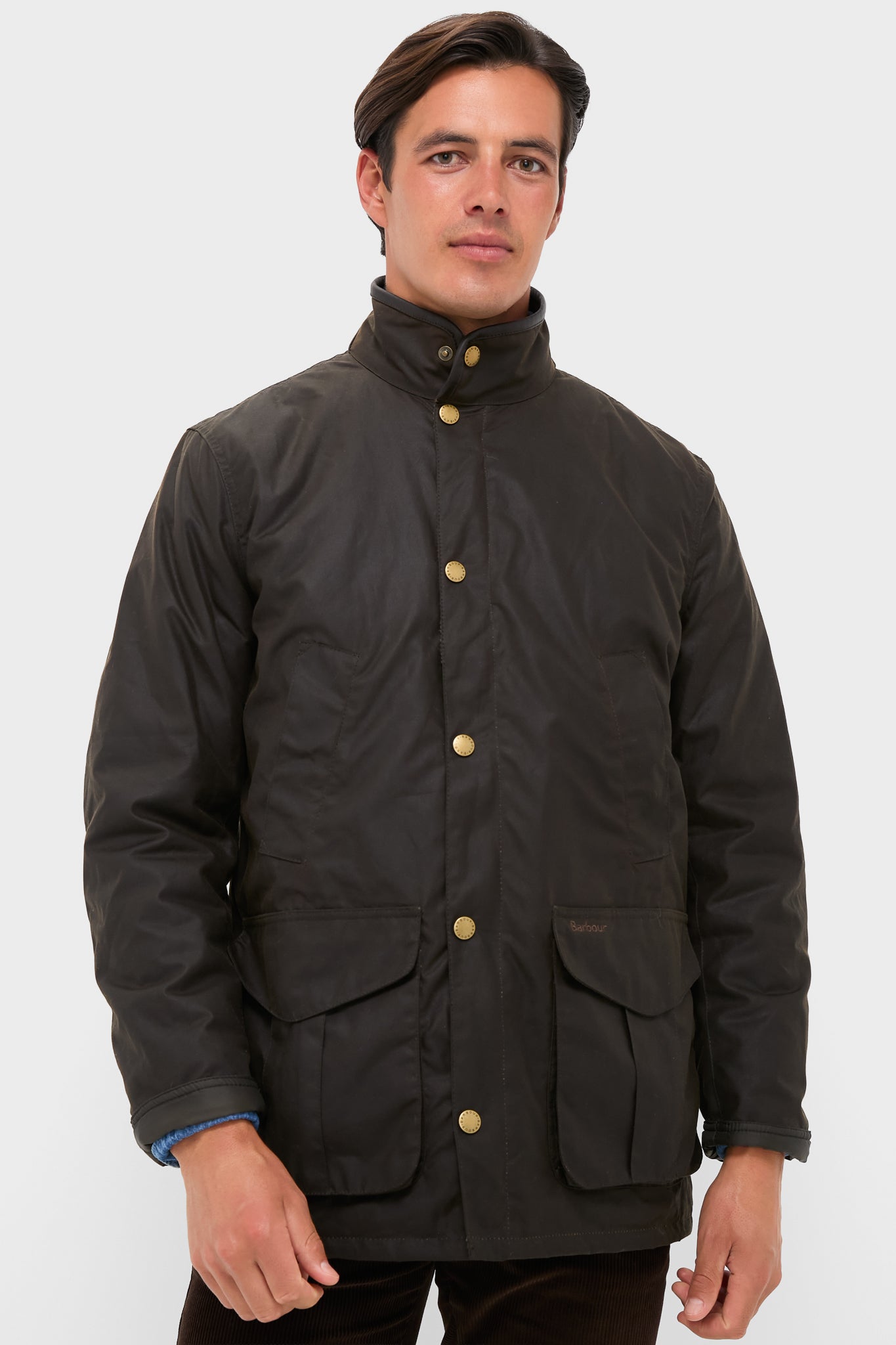 Olive Hereford Wax Jacket