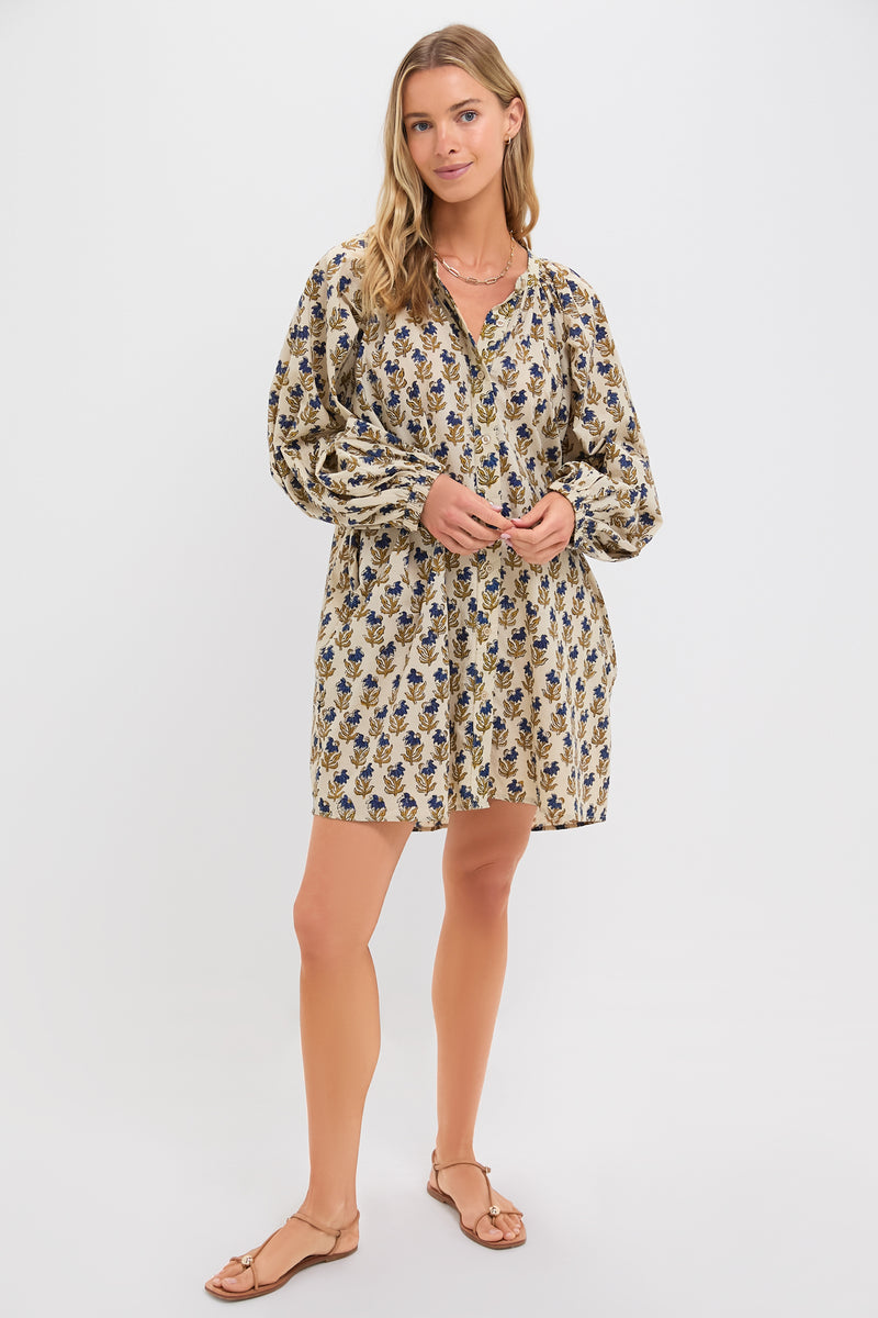 The Golden Print Minka Dress