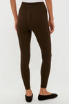 Chocolate Brown High Rise Compression September Leggings