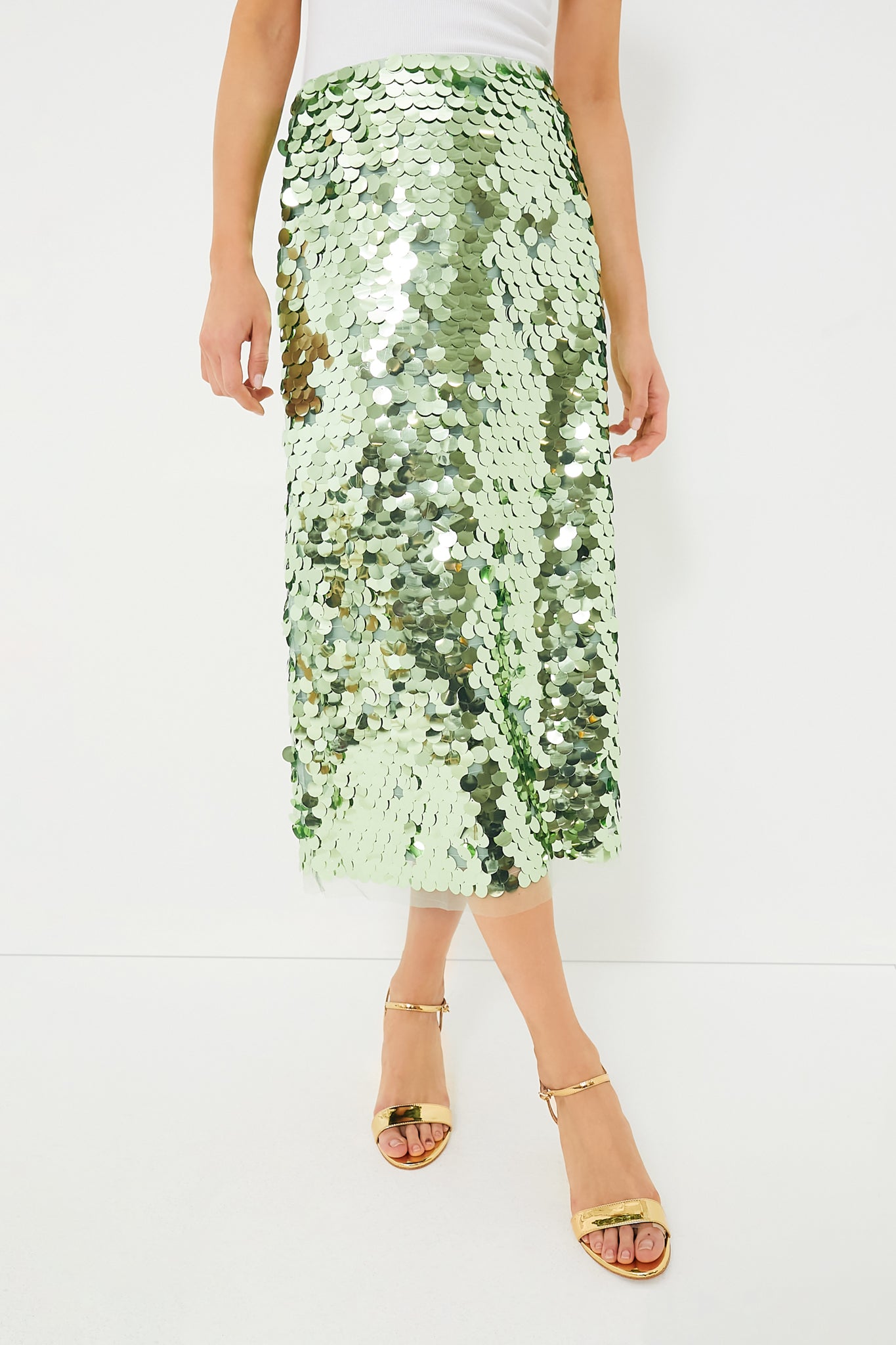 French connection sequin midi skirt best sale