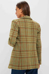 Sherwood Plaid Wool Herron Blazer