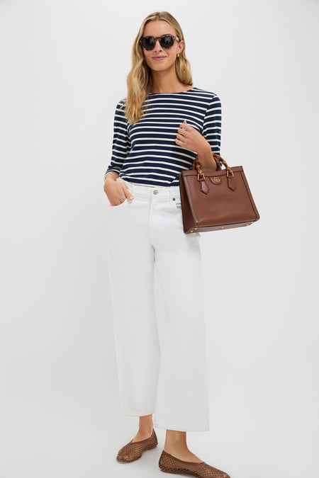 Gucci Brown Diana Bamboo Handle Tote