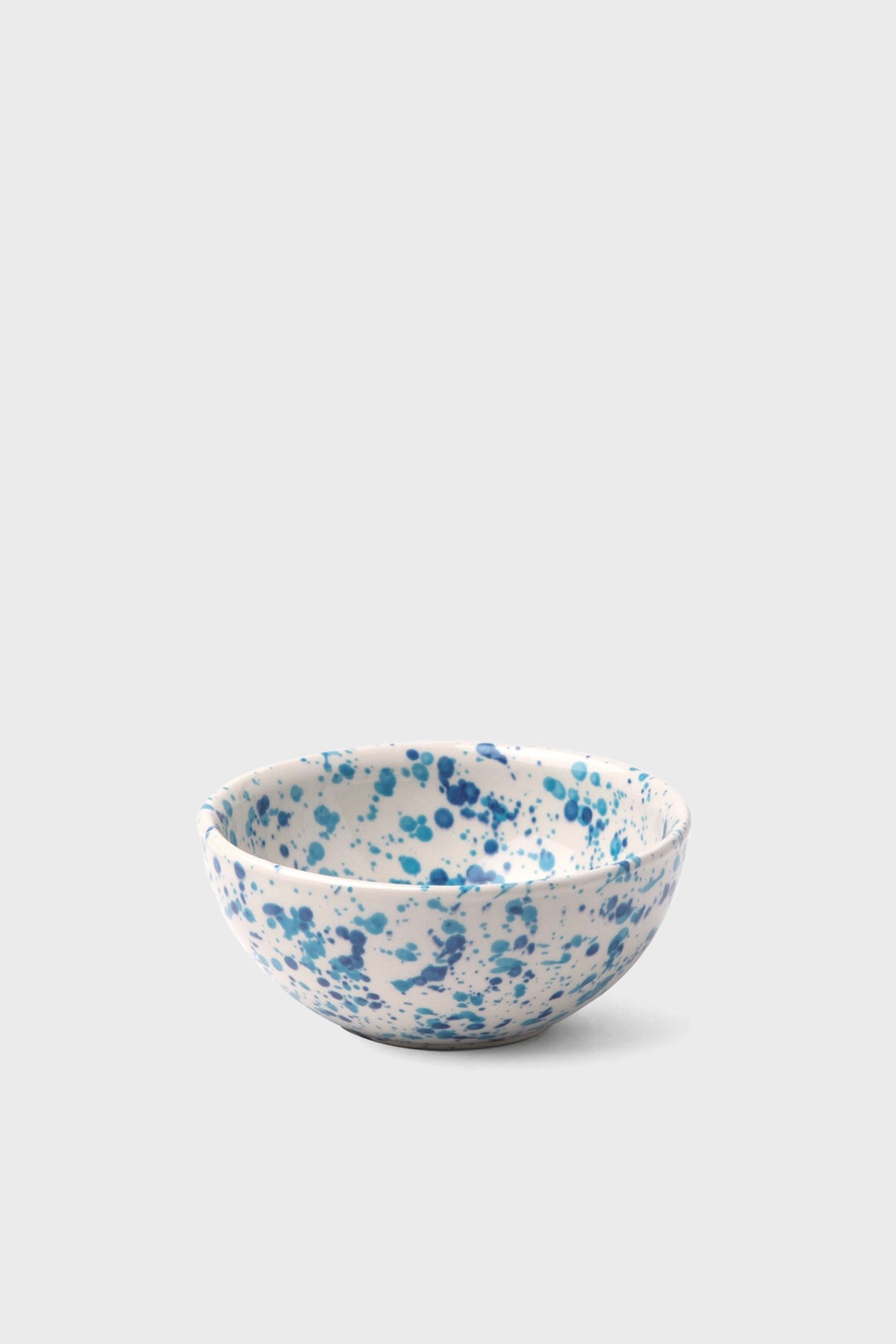 Mixed Blue Spongeware Sconset Cereal Bowls (Set of 4)