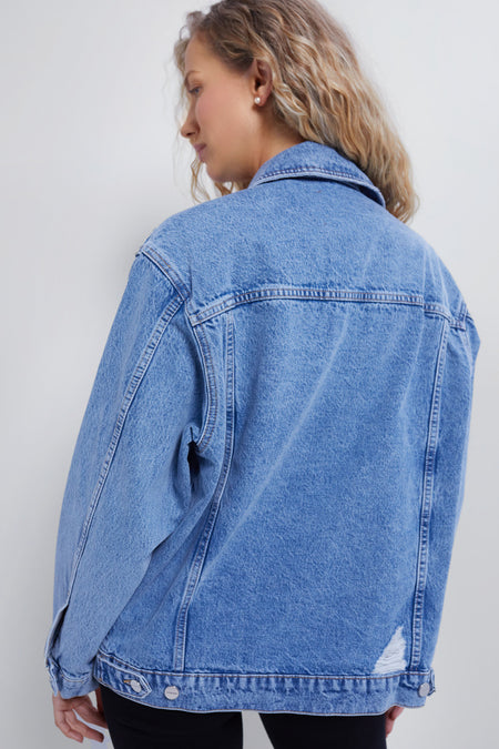 Vintage Blue Rory Denim Jacket