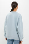 Light Blue Miles Oversized Sweatshirt
